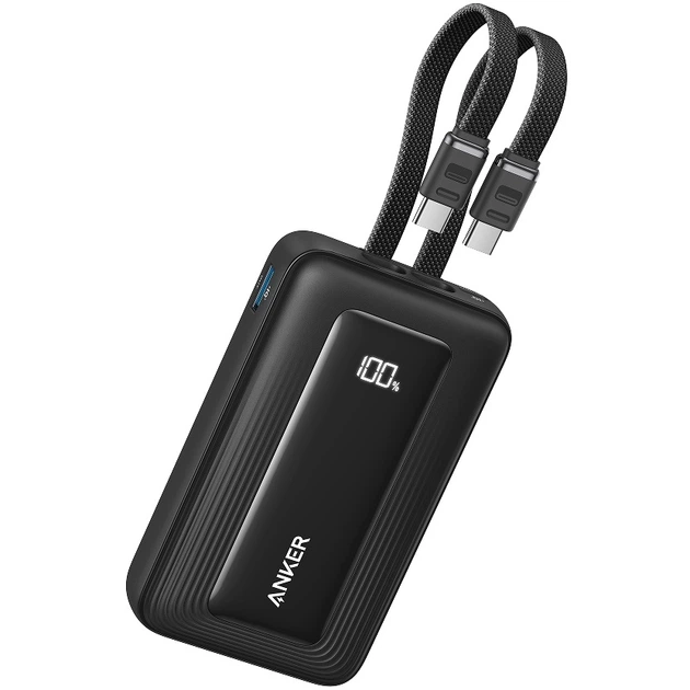 Внешний аккумулятор Anker Zolo Power Bank 20K 45W Black - A1681H12