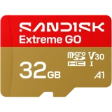 Карта памяти 32GB MicroSD SanDisk Extreme GO (SDSQXGN-032G-GN6MN)