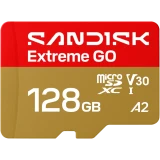 Карта памяти 128GB MicroSD SanDisk Extreme GO (SDSQXGN-128G-GN6MN)
