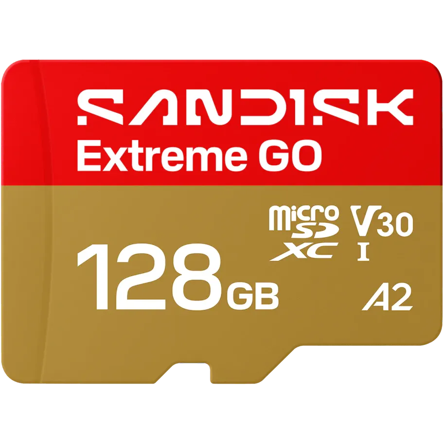 Карта памяти 128GB MicroSD SanDisk Extreme GO (SDSQXGN-128G-GN6MN)