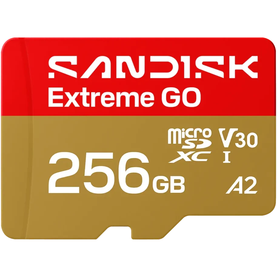 Карта памяти 256GB MicroSD SanDisk Extreme GO (SDSQXGN-256G-GN6MN)
