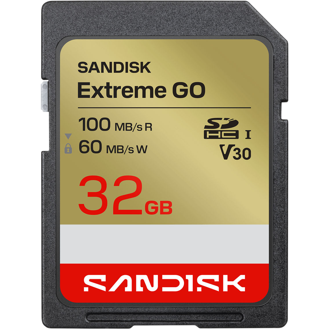 Карта памяти 32GB SD SanDisk Extreme GO (SDSDXGN-032G-GNCIN)