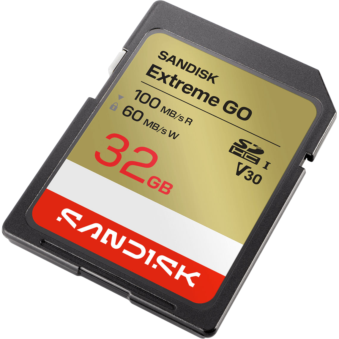 Карта памяти 32GB SD SanDisk Extreme GO (SDSDXGN-032G-GNCIN) - фото 2