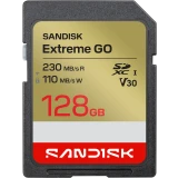 Карта памяти 128GB SD SanDisk Extreme GO (SDSDXGN-128G-GNCIN)