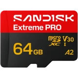 Карта памяти 64GB MicroSD SanDisk Extreme Pro (SDSQXCU-064G-GS6MA)