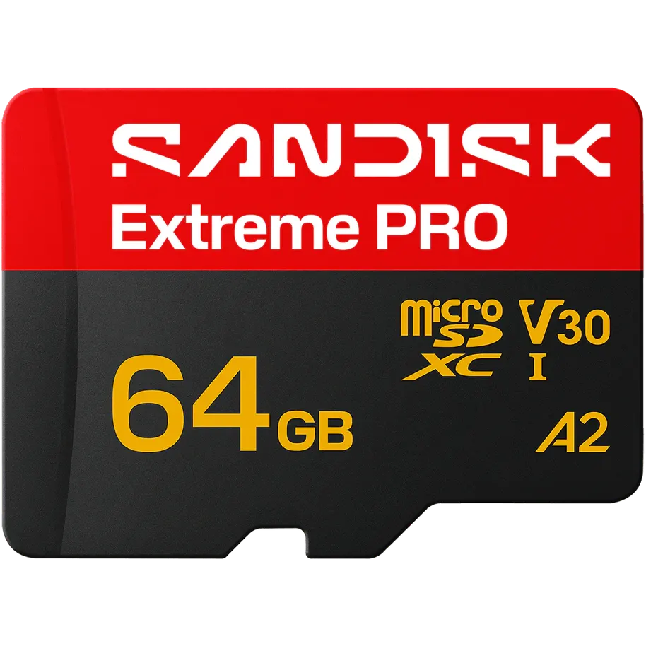 Карта памяти 64GB MicroSD SanDisk Extreme Pro (SDSQXCU-064G-GS6MA)