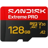 Карта памяти 128GB MicroSD SanDisk Extreme Pro (SDSQXCJ-128G-GS6MA)