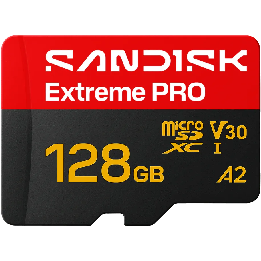 Карта памяти 128GB MicroSD SanDisk Extreme Pro (SDSQXCJ-128G-GS6MA)
