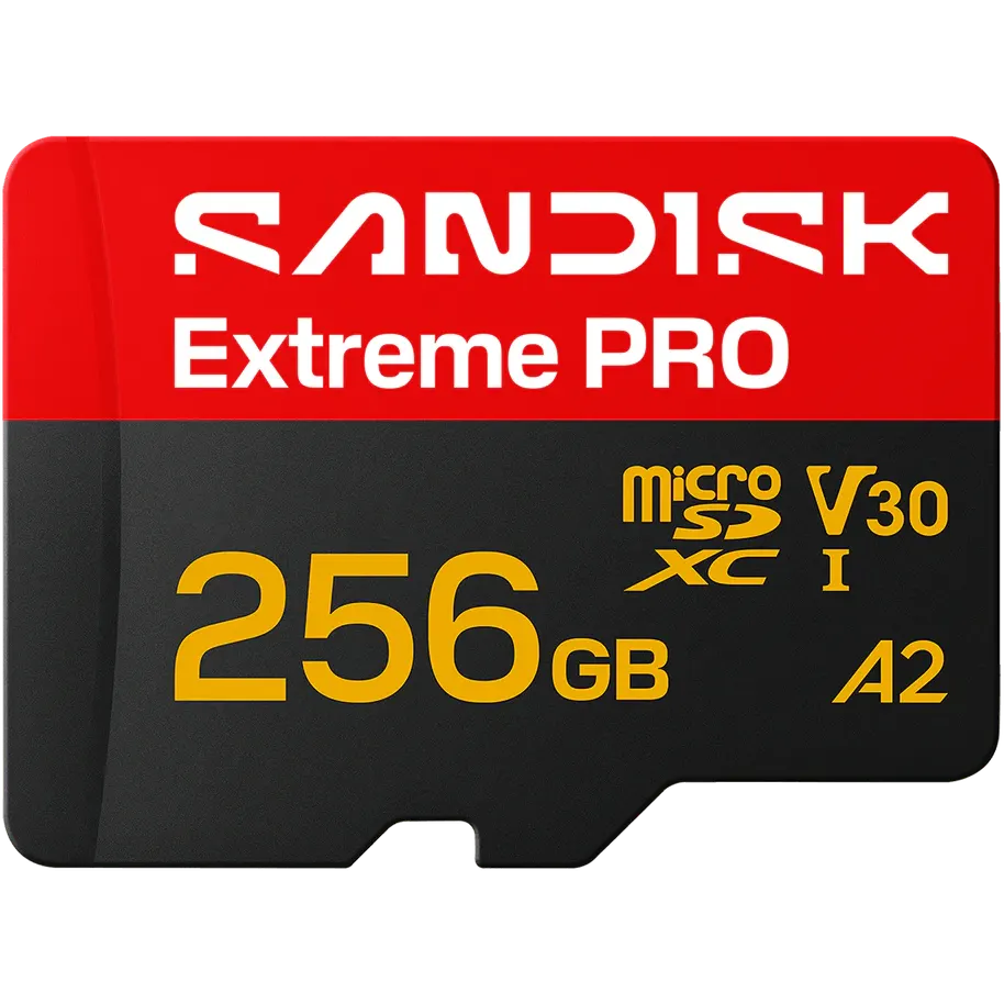 Карта памяти 256GB MicroSD SanDisk Extreme Pro (SDSQXCJ-256G-GS6MA)