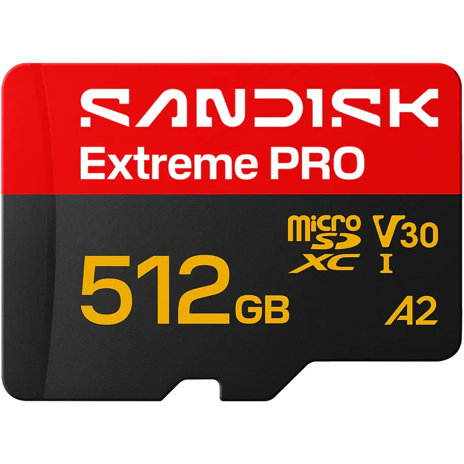 Карта памяти 512GB MicroSD SanDisk Extreme Pro (SDSQXCJ-512G-GS6MA)