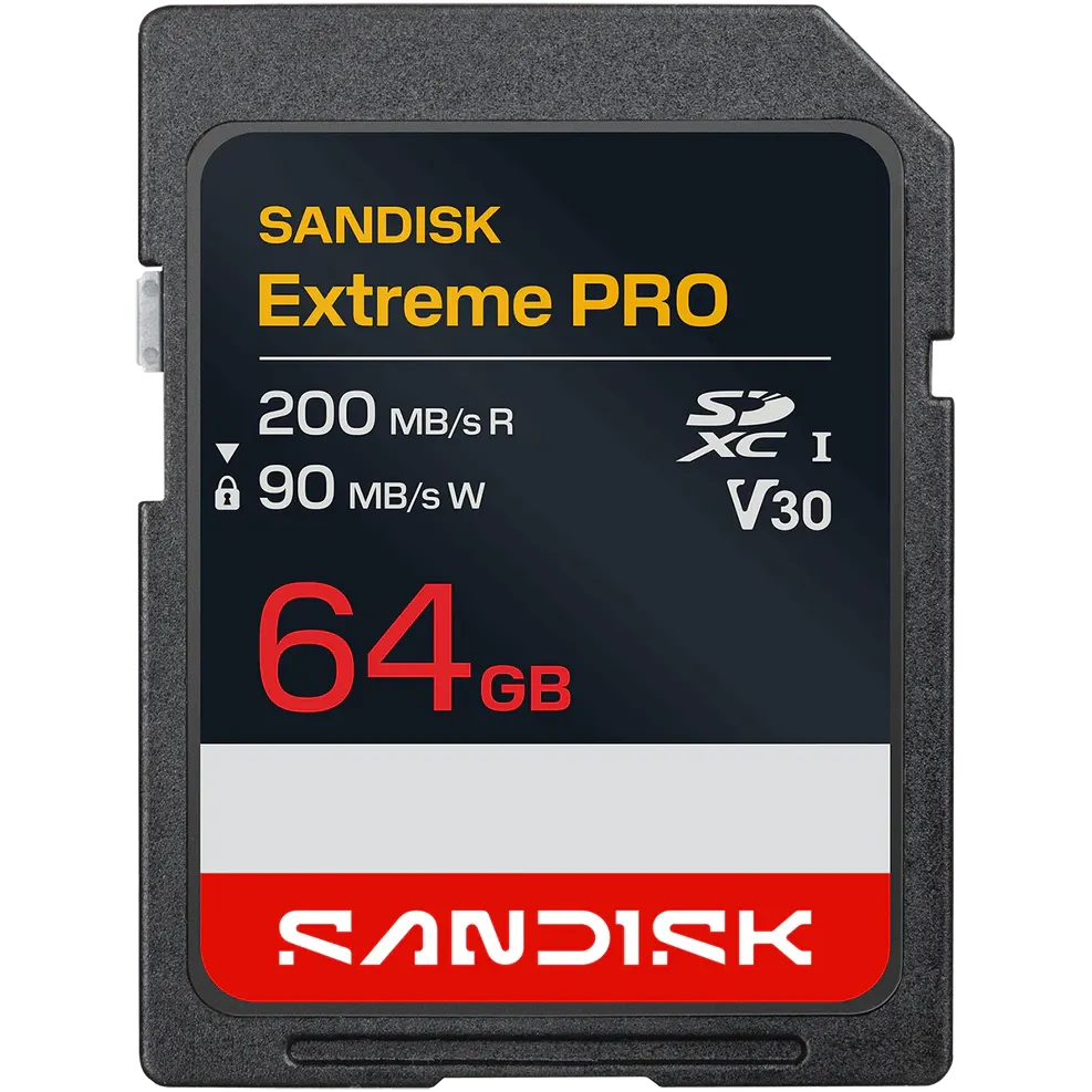 Карта памяти 64GB SD SanDisk Extreme Pro (SDSDXXU-064G-GUCIN)