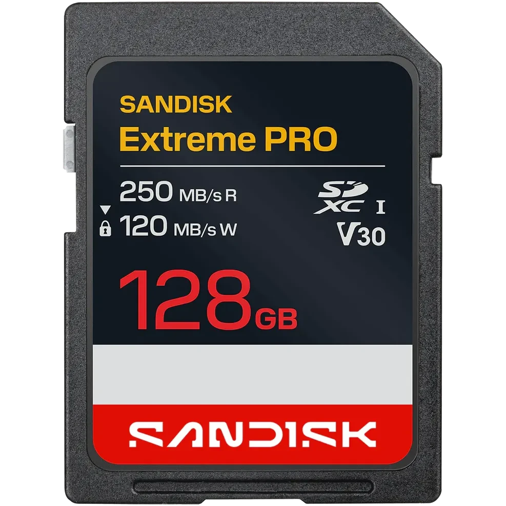 Карта памяти 128GB SD SanDisk Extreme Pro (SDSDXXJ-128G-GSCIN)