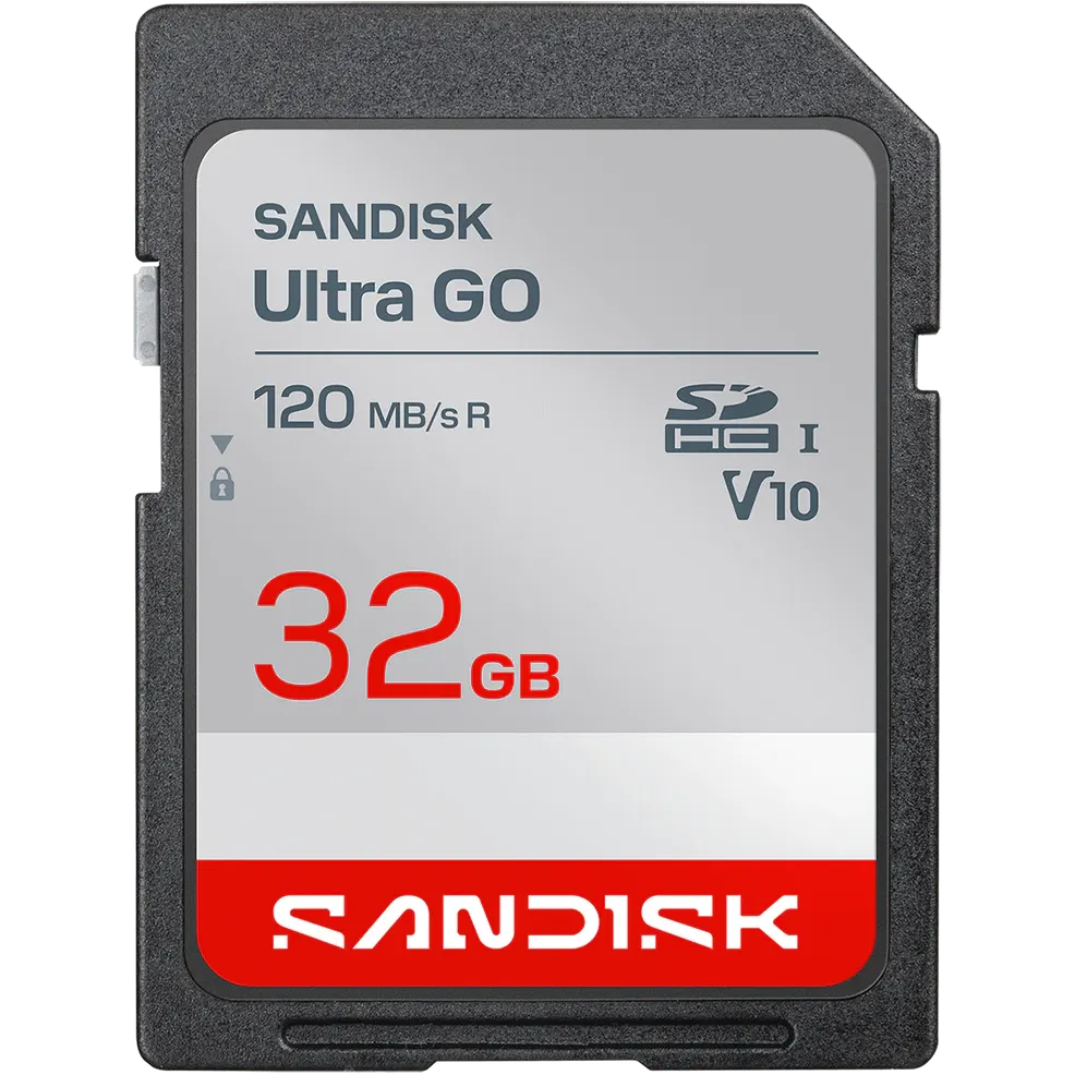 Карта памяти 32GB SD SanDisk Ultra GO (SDSDUGN-032G-GN6IN)