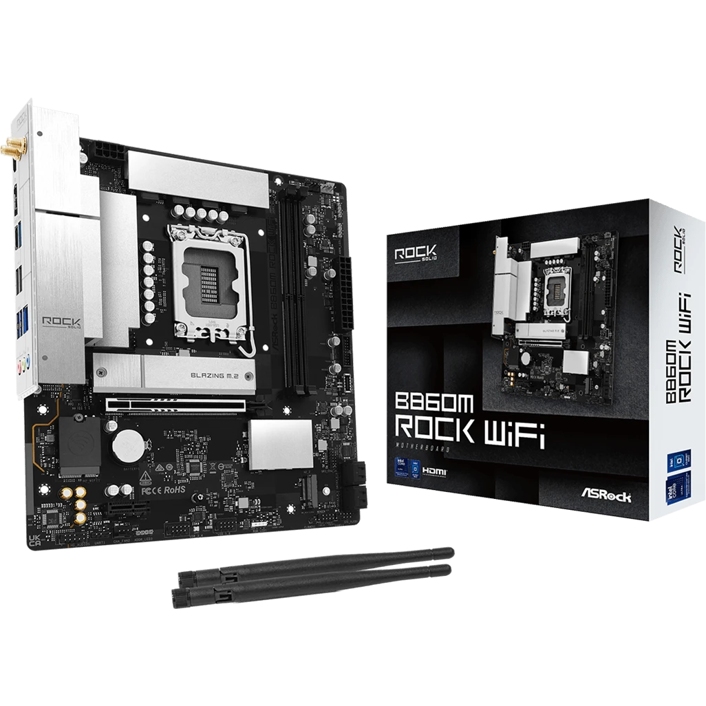 Материнская плата ASRock B860M Rock WiFi - фото 5