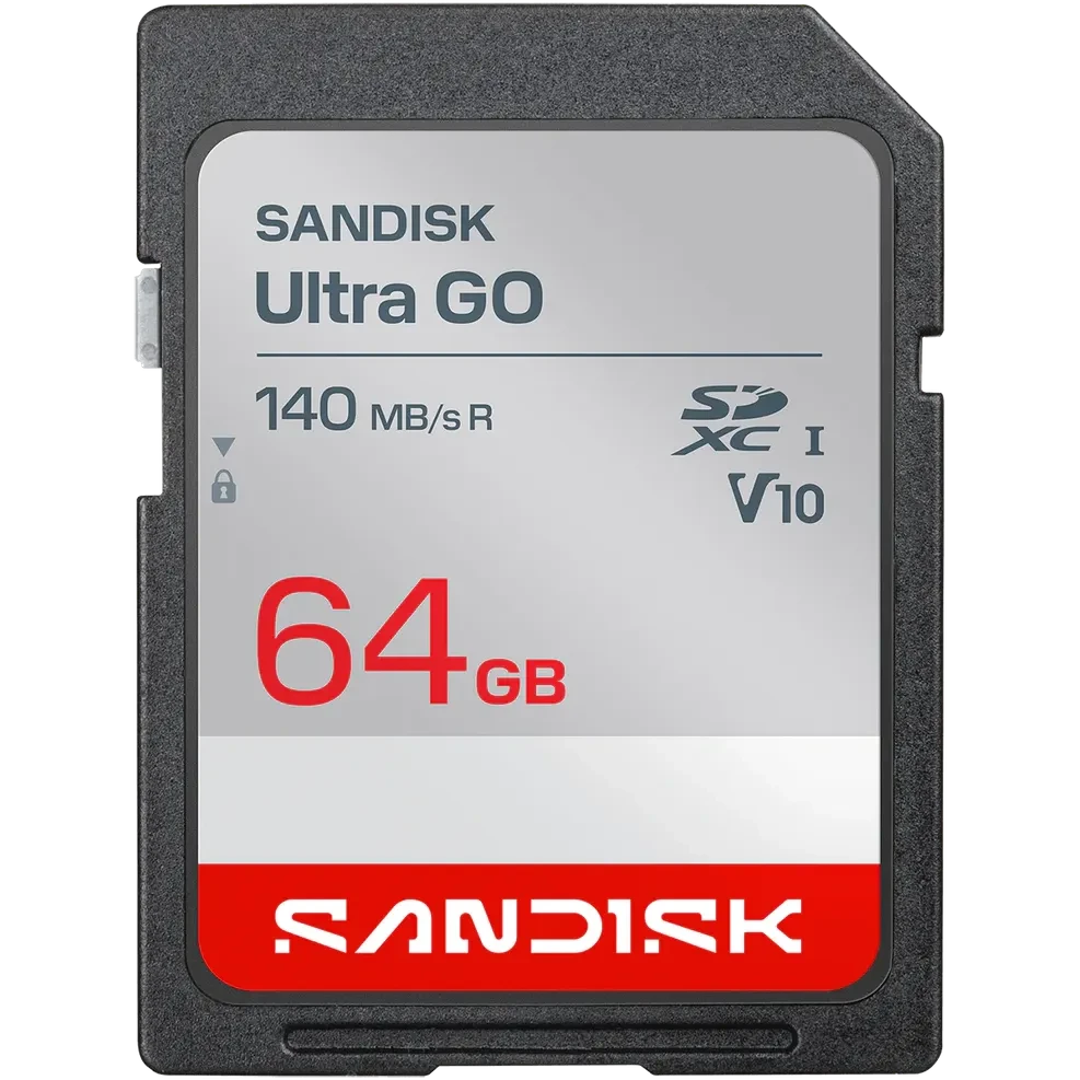 Карта памяти 64GB SD SanDisk Ultra GO (SDSDUGN-064G-GN6IN)