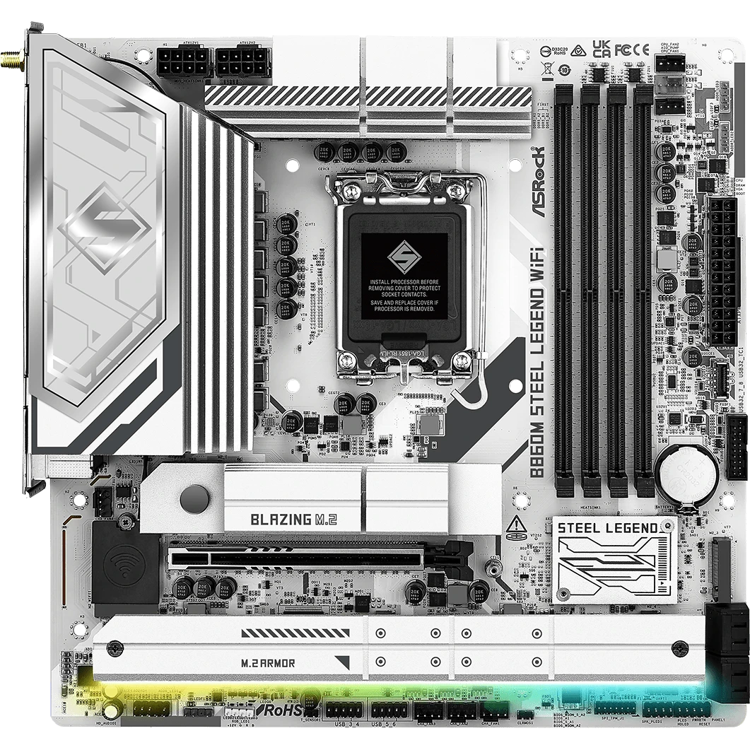 Материнская плата ASRock B860M Steel Legend WiFi