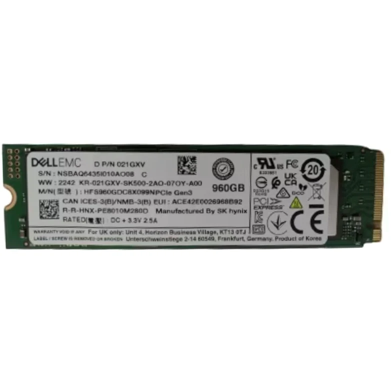 Накопитель SSD 960GB PCI-E Dell (400-BONH)