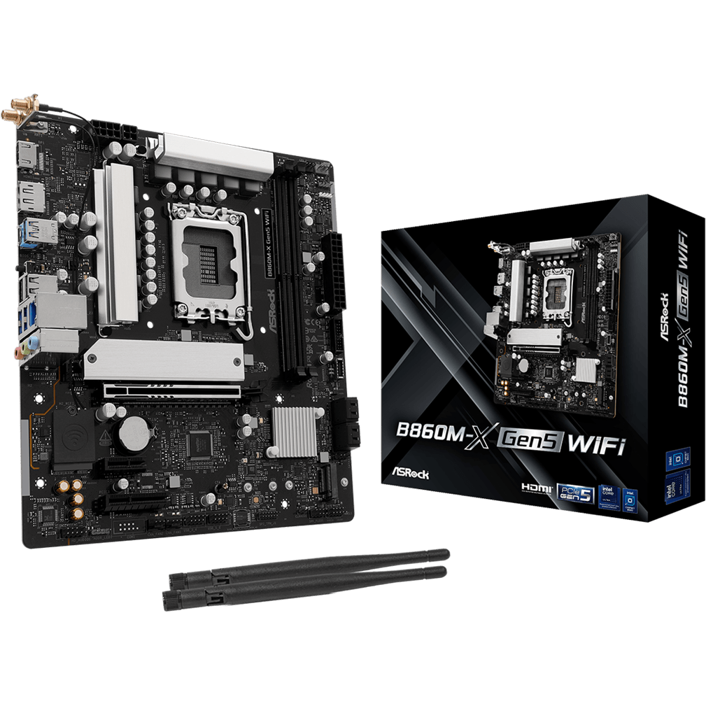 Материнская плата ASRock B860M-X Gen5 WiFi - фото 5