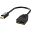 Переходник Mini DisplayPort (M) - DisplayPort (F), KS-IS KS-588
