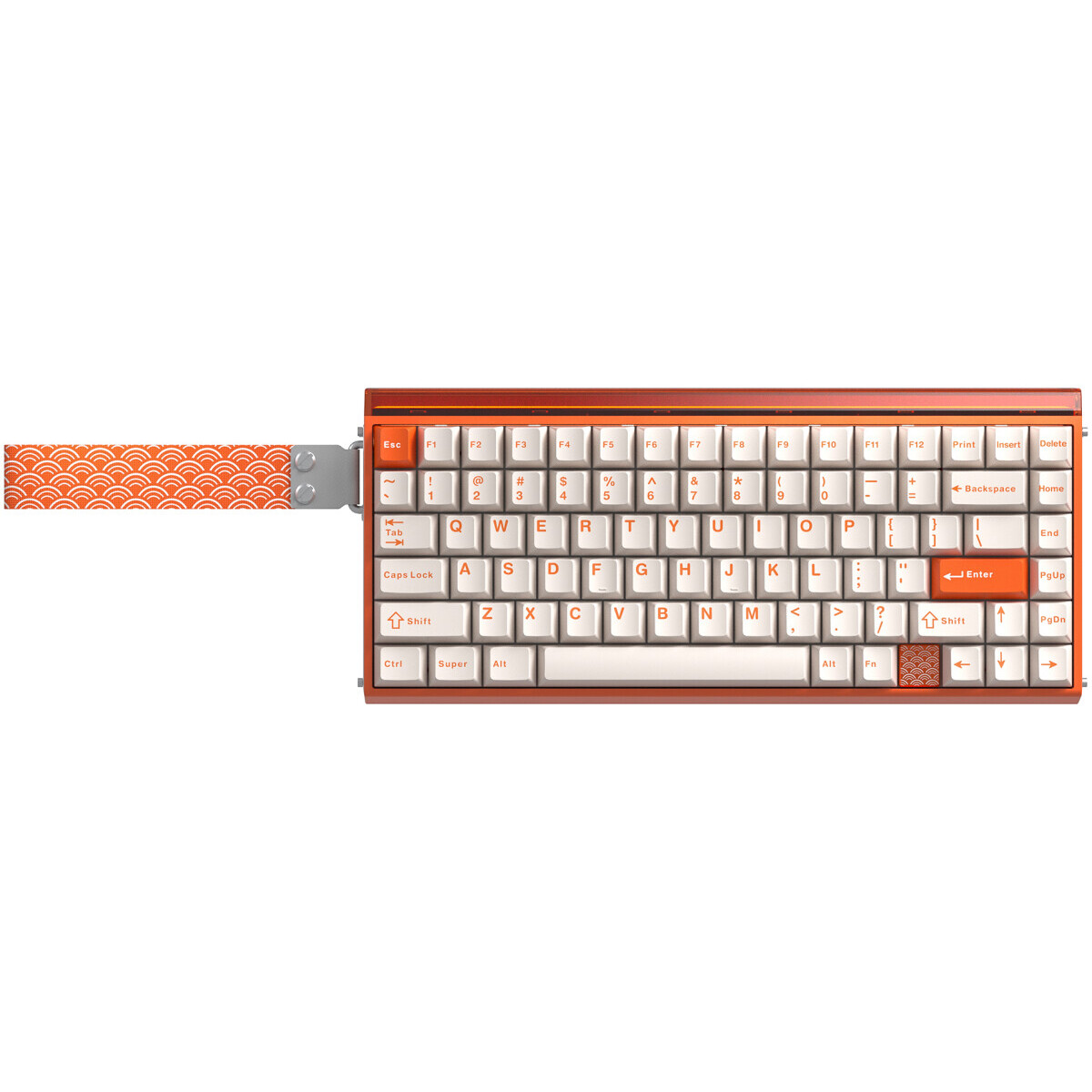 Клавиатура AULA Hero75 HE Orange