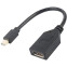 Переходник Mini DisplayPort (M) - DisplayPort (F), KS-IS KS-589