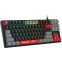 Клавиатура A4Tech S310N Black/Red/Grey - фото 4