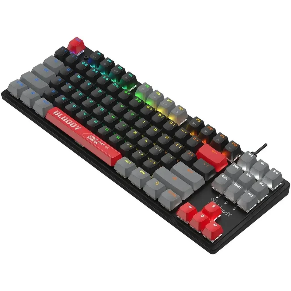 Клавиатура A4Tech S310N Black/Red/Grey - фото 7