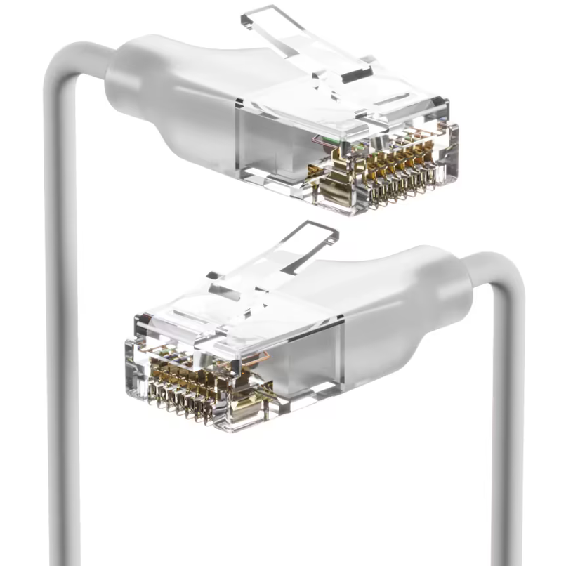 Патч-корд Ubiquiti UACC-Cable-Patch-EL-1M-W, 1м