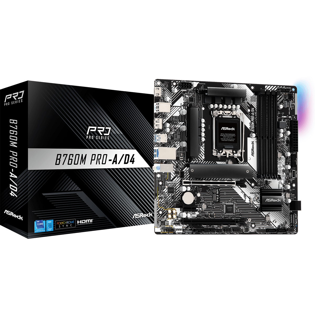 Материнская плата ASRock B760M Pro-A/D4 - фото 5