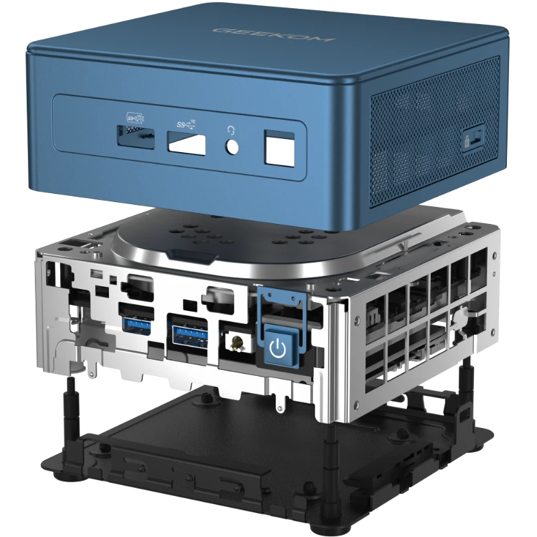 Мини ПК GEEKOM IT13 (356H/32GB/1TB/Win11P) - GMIT13U7356H-321-EU - фото 7