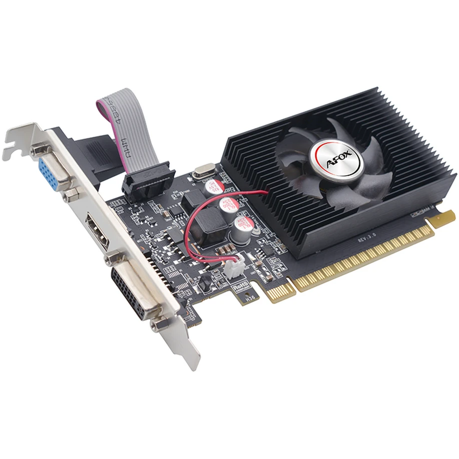 Видеокарта NVIDIA GeForce GT 420 AFOX 1GB (AF420-1024D3L6) - фото 2