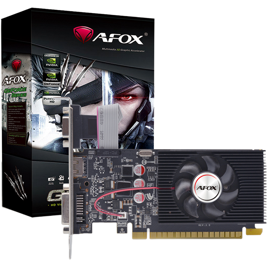 Видеокарта NVIDIA GeForce GT 420 AFOX 4GB (AF420-4096D3L2) - фото 5