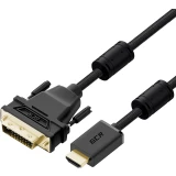 Кабель HDMI - DVI, 1м, Greenconnect GCR-56314