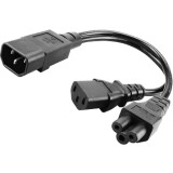 Кабель питания C14 - C13/C5, 0.3м, KS-IS KS-930A