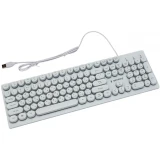 Клавиатура Gembird KB-240L-W White