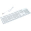 Клавиатура Gembird KB-250L-W White - фото 2