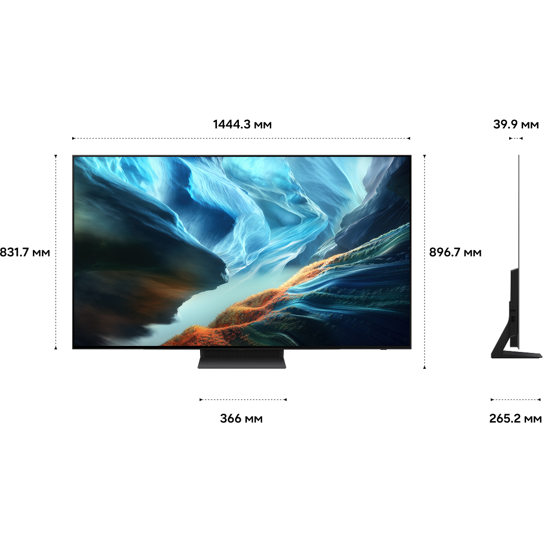 ЖК телевизор Samsung 65" QE65S90HAEXPY - фото 6