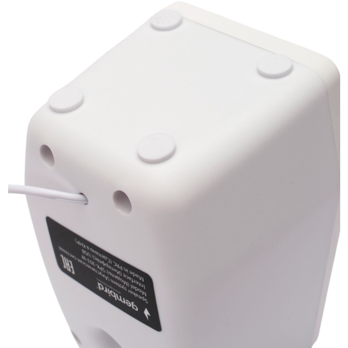 Колонки Gembird SPK-303-W White - фото 5