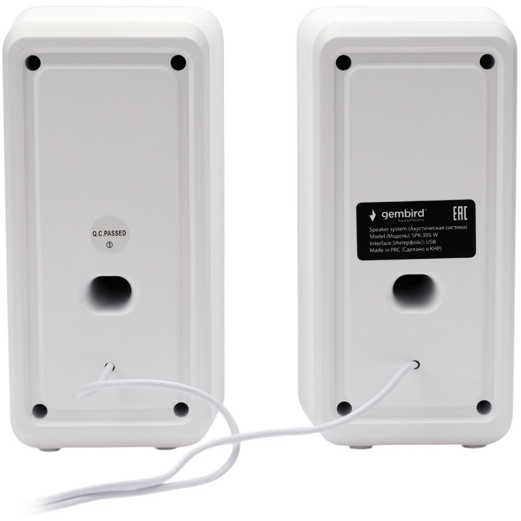 Колонки Gembird SPK-305-W White - фото 4