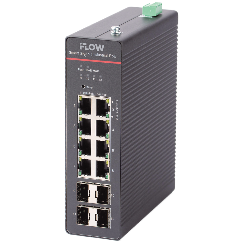 Коммутатор (свитч) iFLOW F-SW-IM612HPOE-PM-8G4GO - 301803633