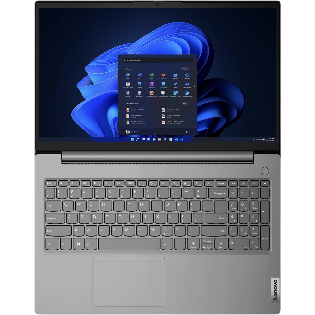 Ноутбук Lenovo V15 G4 AMN Arctic grey (83CQA01BIN) - фото 6