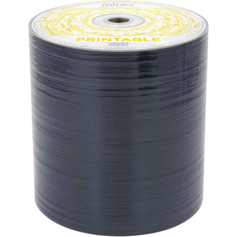 Диск DVD-R Mirex 4.7GB 16x Shrink Printable Full (100 шт.) (UL130088A1T) - фото 2