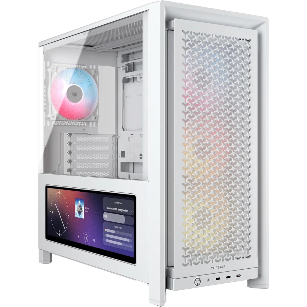 Корпус Corsair Frame 4000D LCD RS ARGB White (CC-9011327-WW)