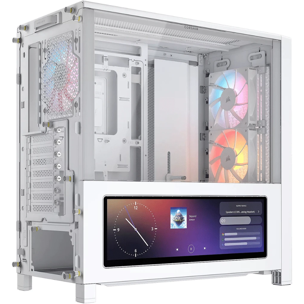 Корпус Corsair Frame 4000D LCD RS ARGB White (CC-9011327-WW) - фото 5