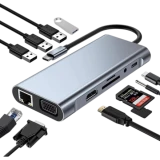 Док-станция KS-IS USB-C 11-in-1 (KS-099L)