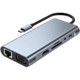 Док-станция KS-IS USB-C 11-in-1 (KS-099L)