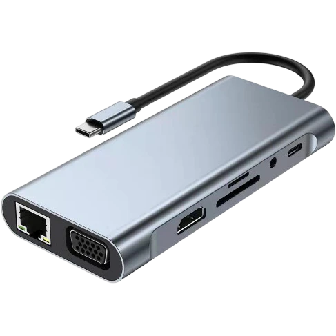 Док-станция KS-IS USB-C 11-in-1 (KS-099L) - фото 2