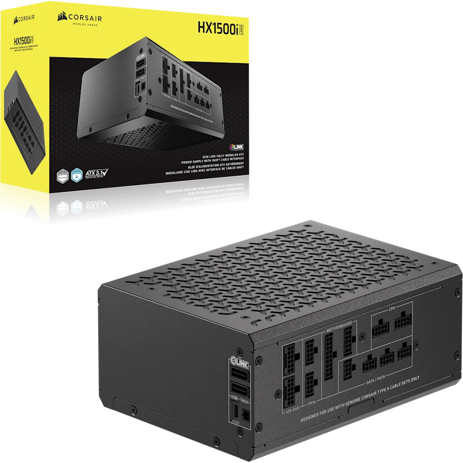 Блок питания 1500W Corsair HX1500i SHIFT (CP-9020269-EU) - фото 6