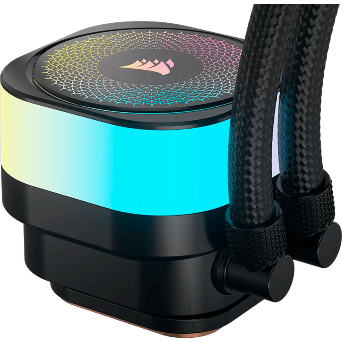 Система жидкостного охлаждения Corsair iCUE LINK TITAN 420 RX RGB Black (CW-9061019-WW) - фото 3