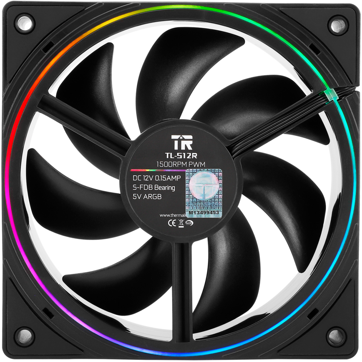 Вентилятор для корпуса Thermalright TL-S12R (3 шт.) - TL-S12R X3 - фото 10
